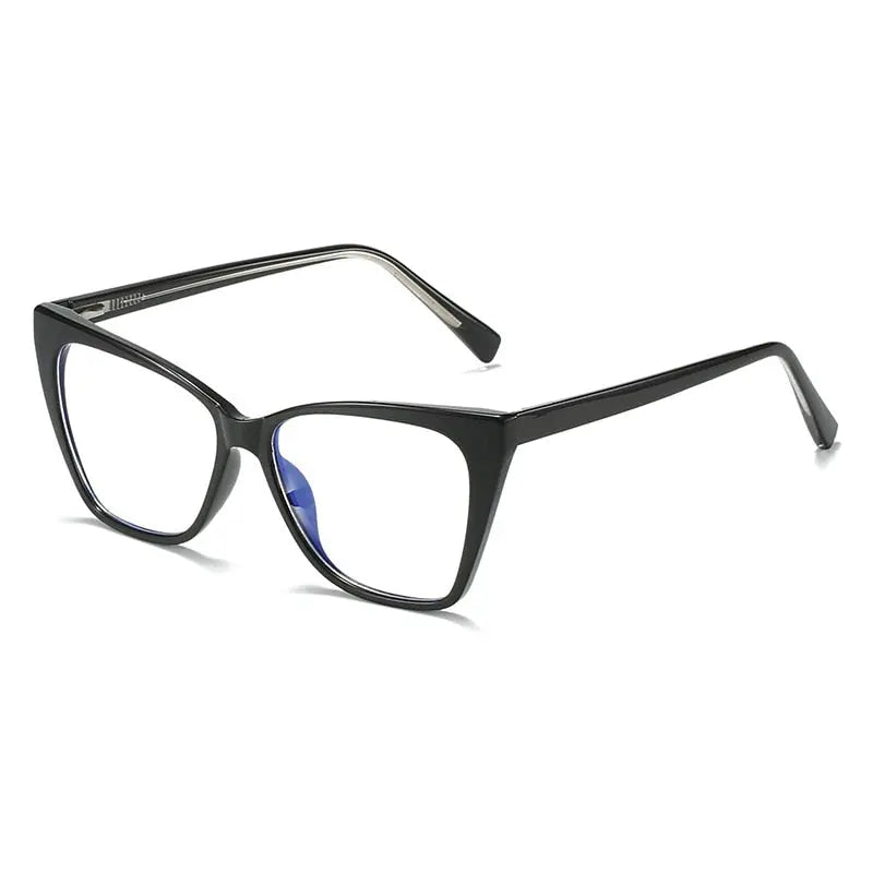 Oversized Cat Eye Blue Light Glasses - Blue Light Non Prescription Glasses, Blue Light Glasses Women, Blue Light Blocking Glasses