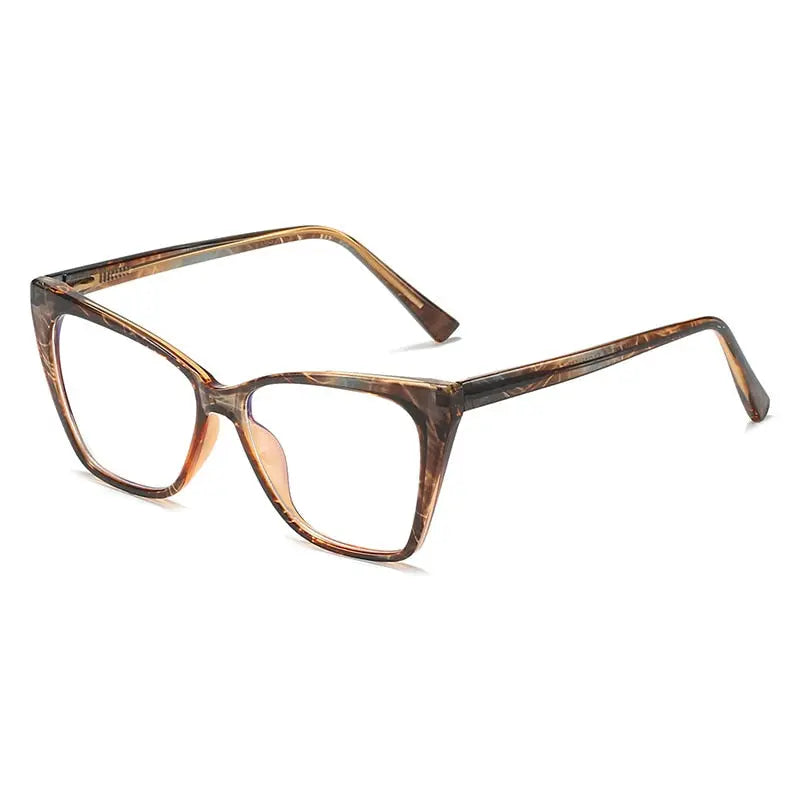 Oversized Cat Eye Blue Light Glasses - Blue Light Non Prescription Glasses, Blue Light Glasses Women, Blue Light Blocking Glasses