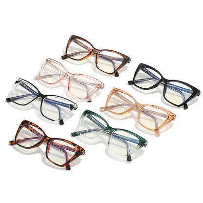 Oversized Cat Eye Blue Light Glasses - Blue Light Non Prescription Glasses, Blue Light Glasses Women, Blue Light Blocking Glasses