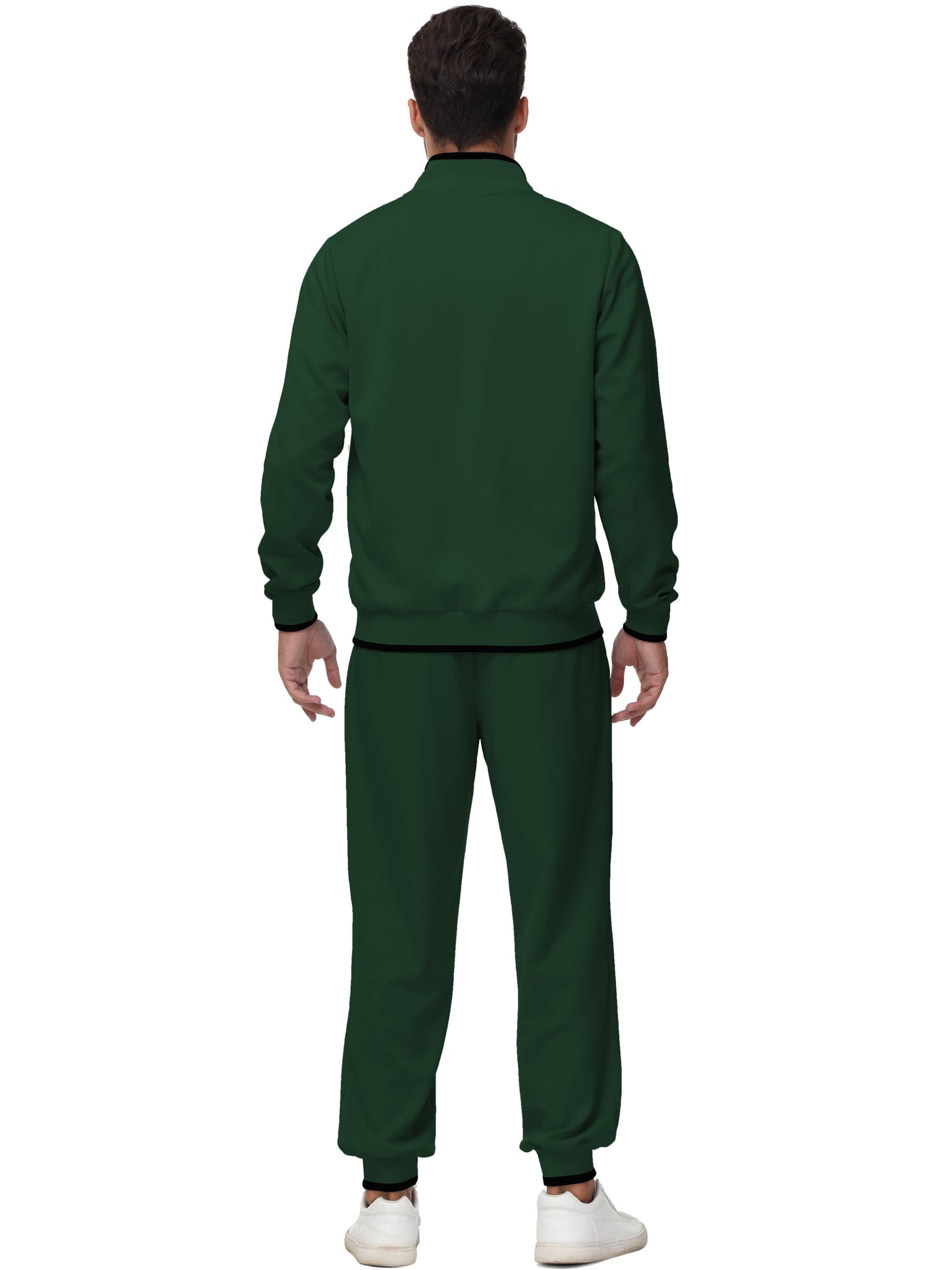 Men'S Tracksuits Sweatsuits for Men Set Track Suits 2 Piece Casual Athletic Jogging Warm up Full Zip Sweat Suits Armygreen M