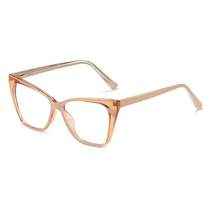 Oversized Cat Eye Blue Light Glasses - Blue Light Non Prescription Glasses, Blue Light Glasses Women, Blue Light Blocking Glasses
