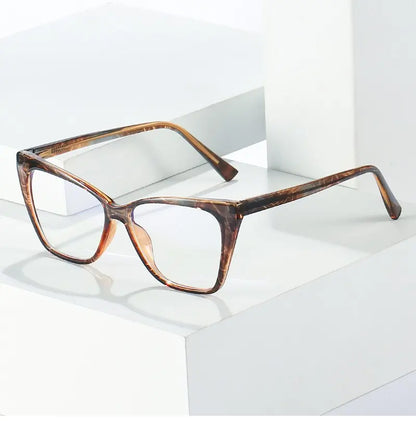 Oversized Cat Eye Blue Light Glasses - Blue Light Non Prescription Glasses, Blue Light Glasses Women, Blue Light Blocking Glasses